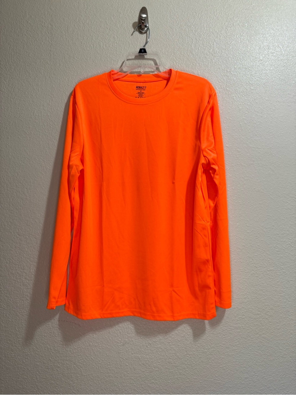 Kobalt 1 Performance Wear - High-Visibility Orange Long Sleeve - Size Medium